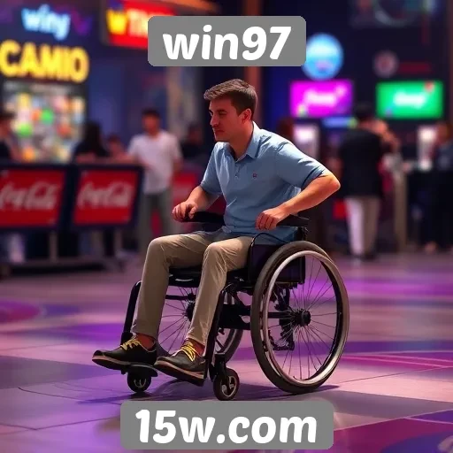 Acessibilidade e inclusão no site de jogos Win97